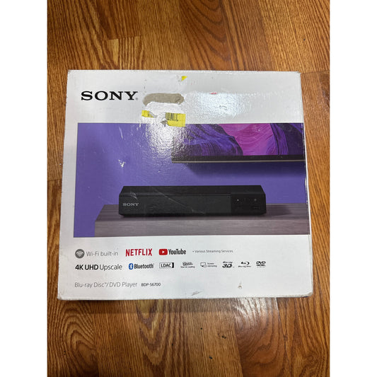 Sony BluRay Player WIFI 4K UHD Upscale BDPS6700/BM2