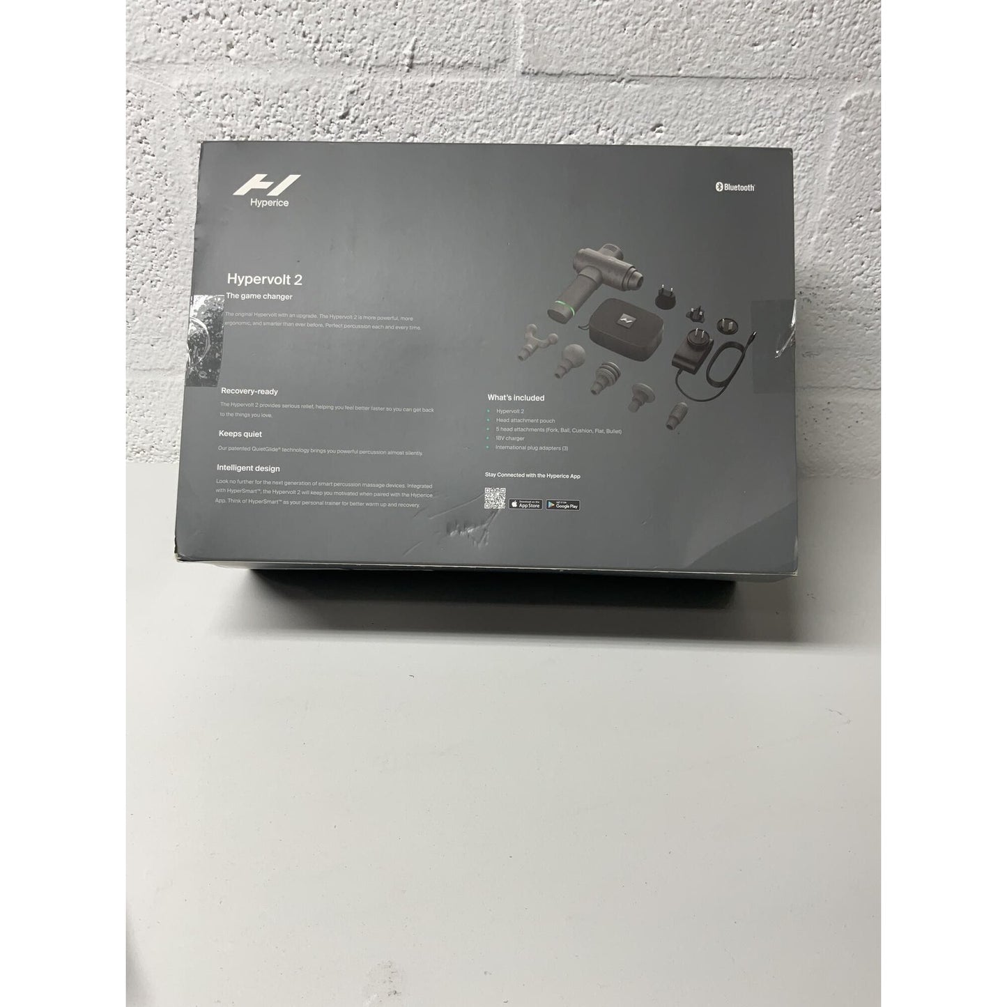 Hyperice Hypervolt 2 BT Percussion Massage Device