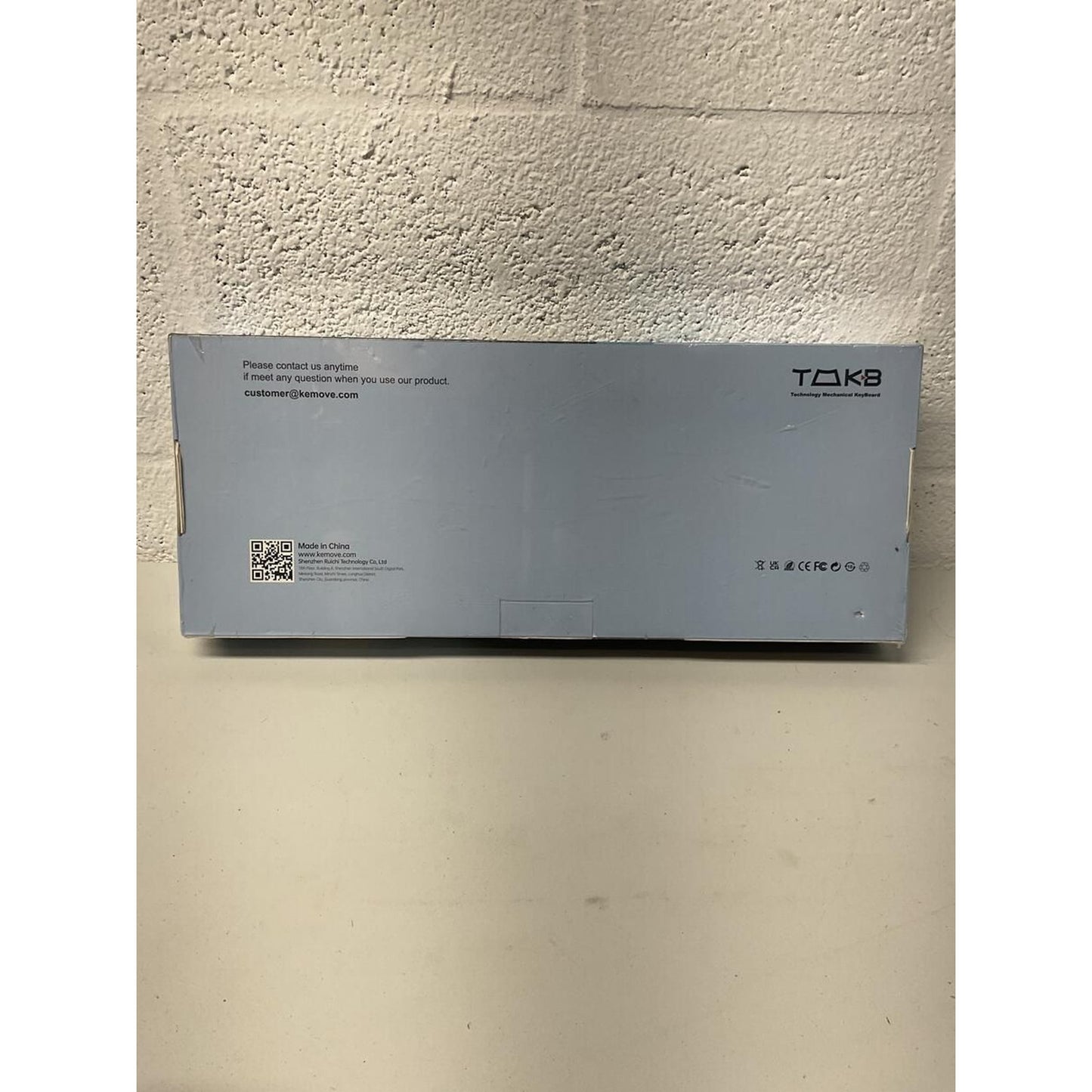 TMKB Wired Keyboard white model T98se