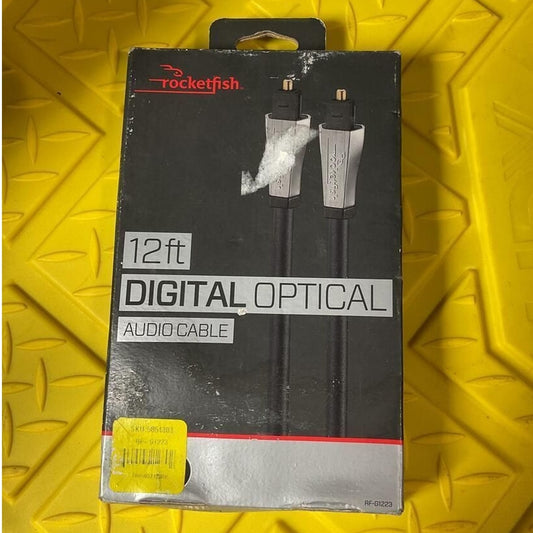 Rocketfish 12ft Digital Optical Audio Cable - Open Box