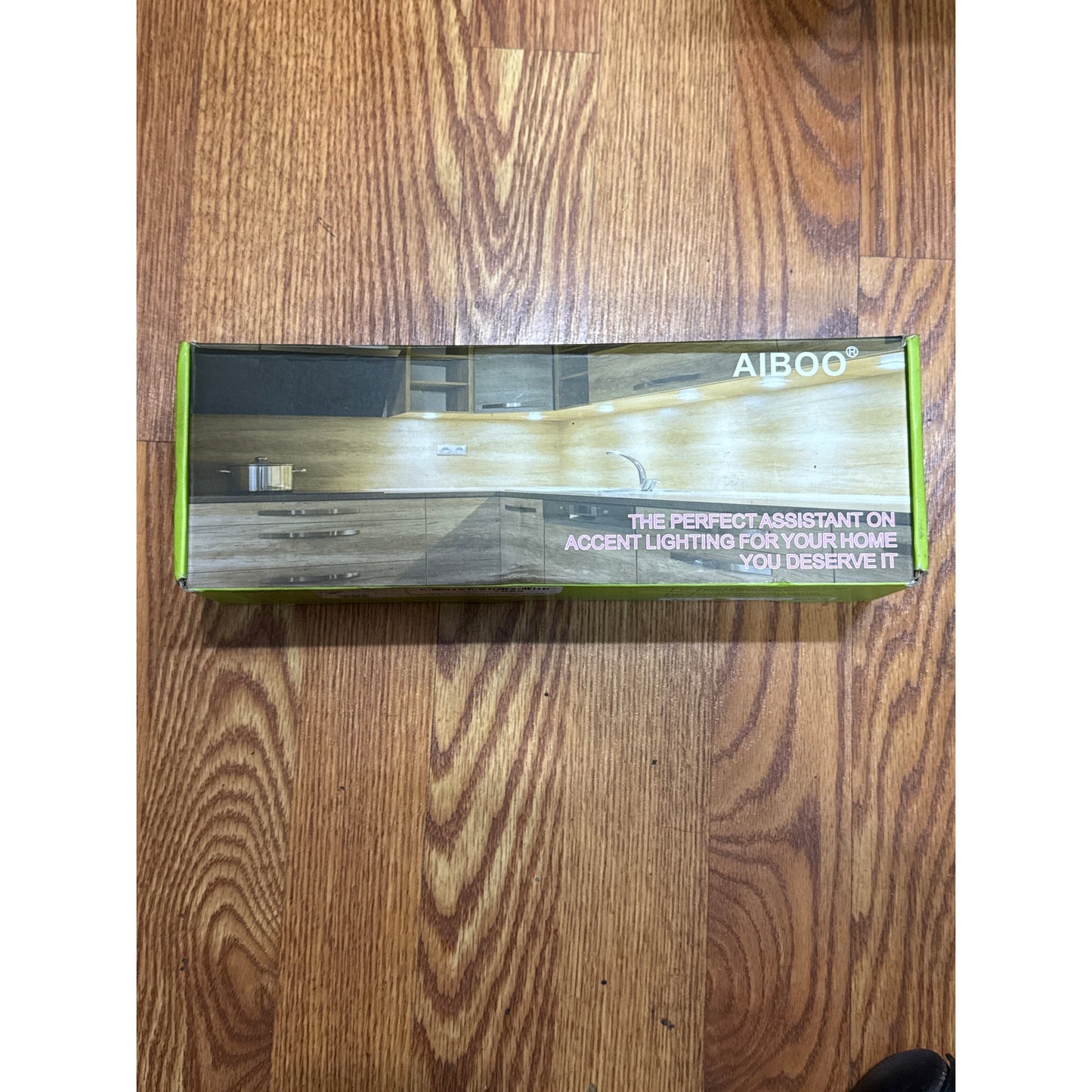 Accent Lighting -AIBOO Under Counter Linkable Lights Silver 10PK 24W