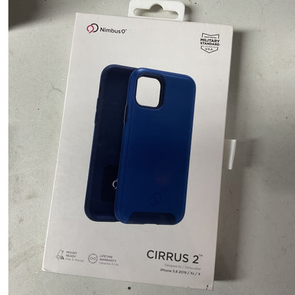 Nimbus 9 CIRRUS 2 Case for iPhone 5.8 2019 Xs/ X Midnight Blue