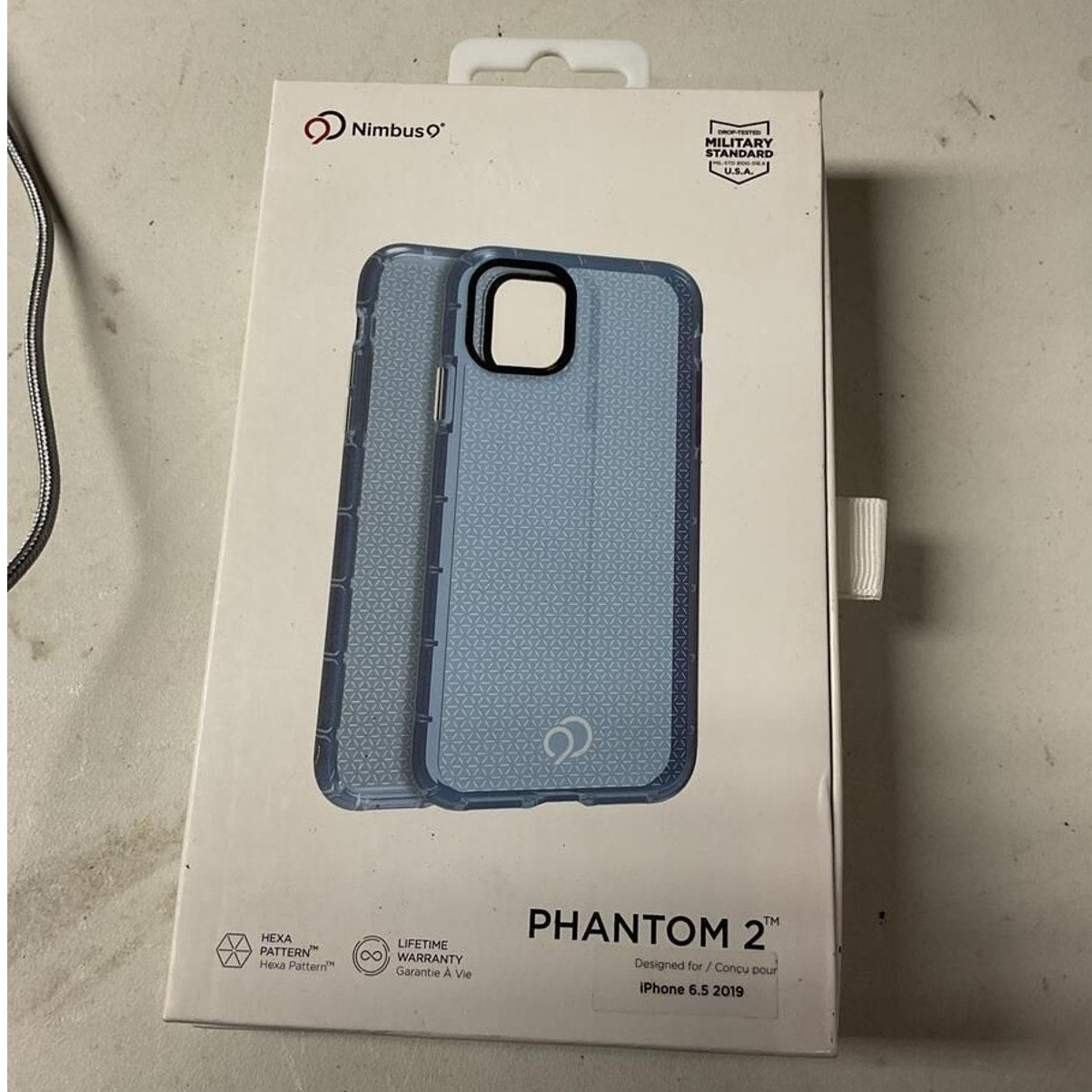 Nimbus 9 PHANTOM 2 case for iPhone 6.5 Pacific Blue