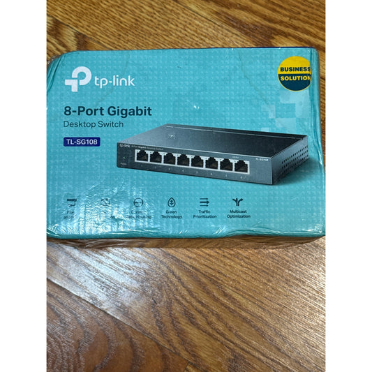 TP-LINK 8 port gigabit switch metal case