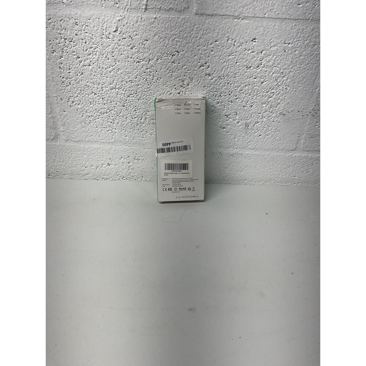 Charmast 10000mAh Power Bank white