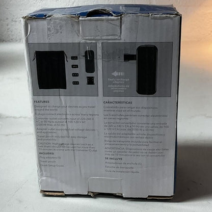 Insignia Travel Adapter & Converter - Open Box