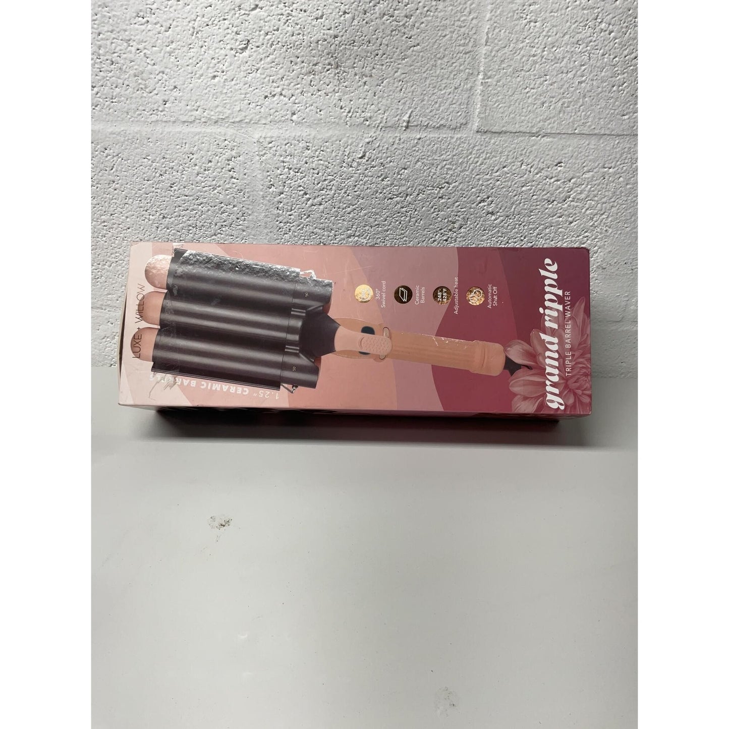 LUXE & WILLOW 1.25” CERAMIC TRIPLE BARREL WAVER