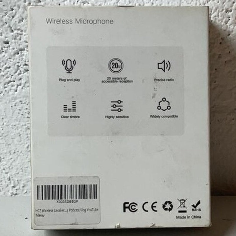 HCZ Wireless Microphone One to Two for Iphone