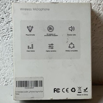 HCZ Wireless Microphone One to Two for Iphone