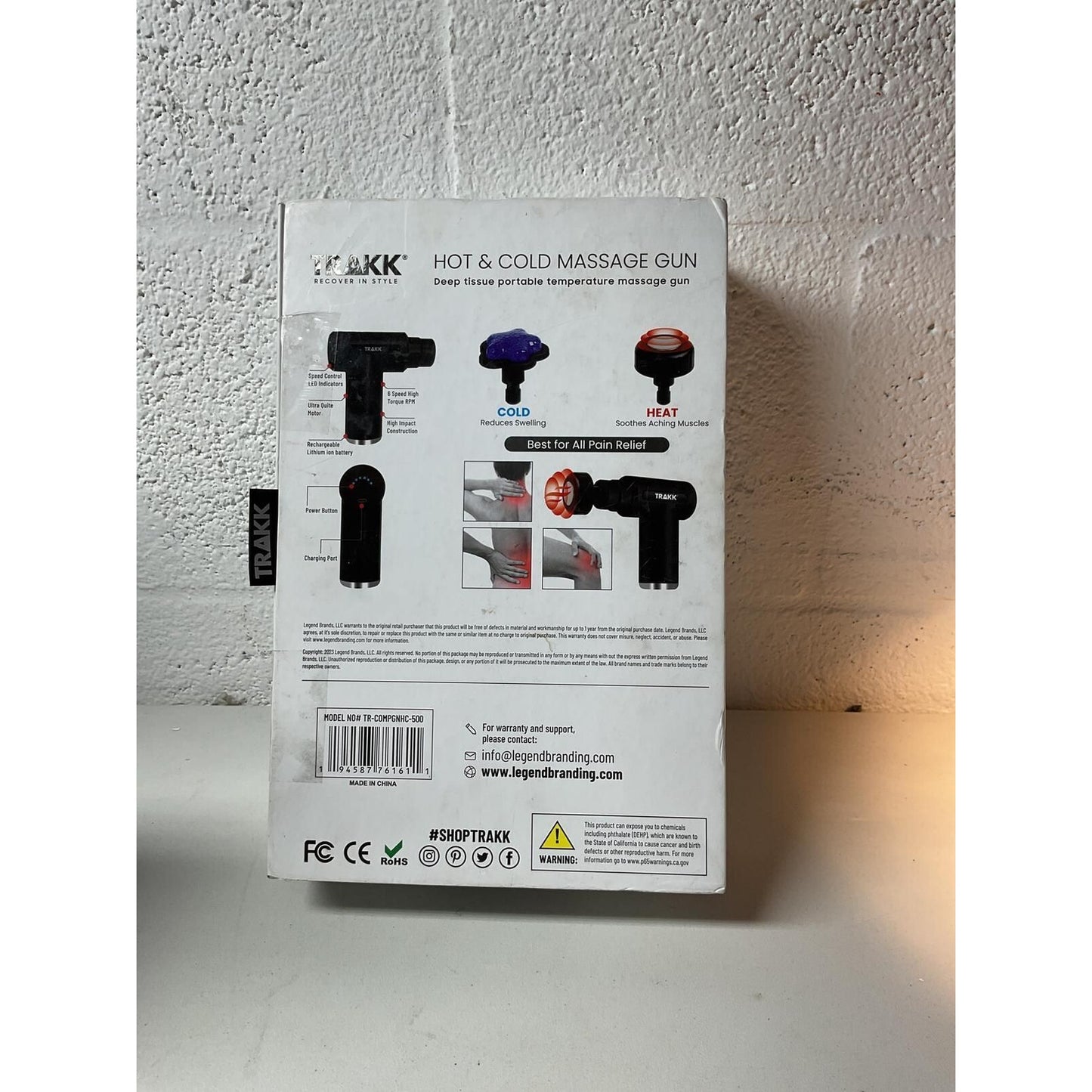 Trakk Hot & Cold Massage Gun