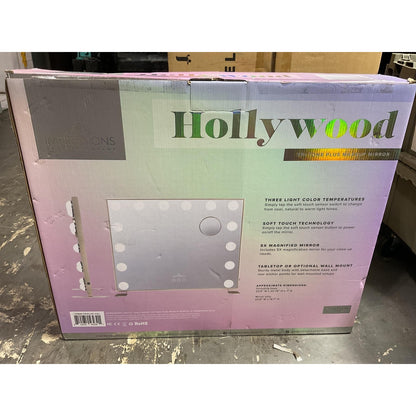 IMPRESSIONS VANITY COMPANY TRI-TONE MAKEUP MIRROR