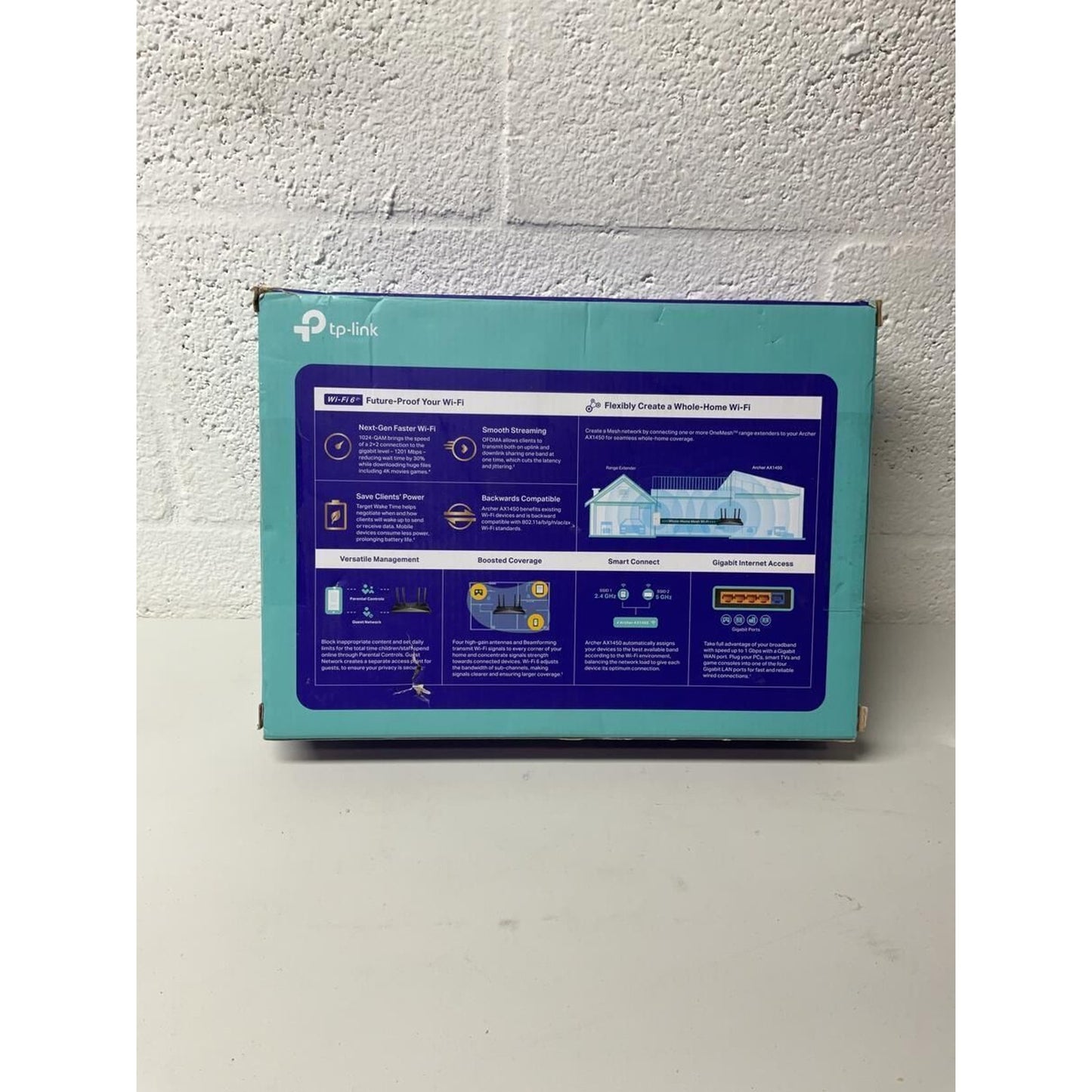 TP-link AX 1450 Dual Band WiFi 6 Router