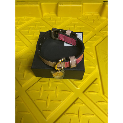 Scotch & Co Dog collar Extra Small Pink and Tan