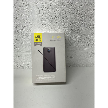 Portable Power Bank with Ultra-bright Flashlight