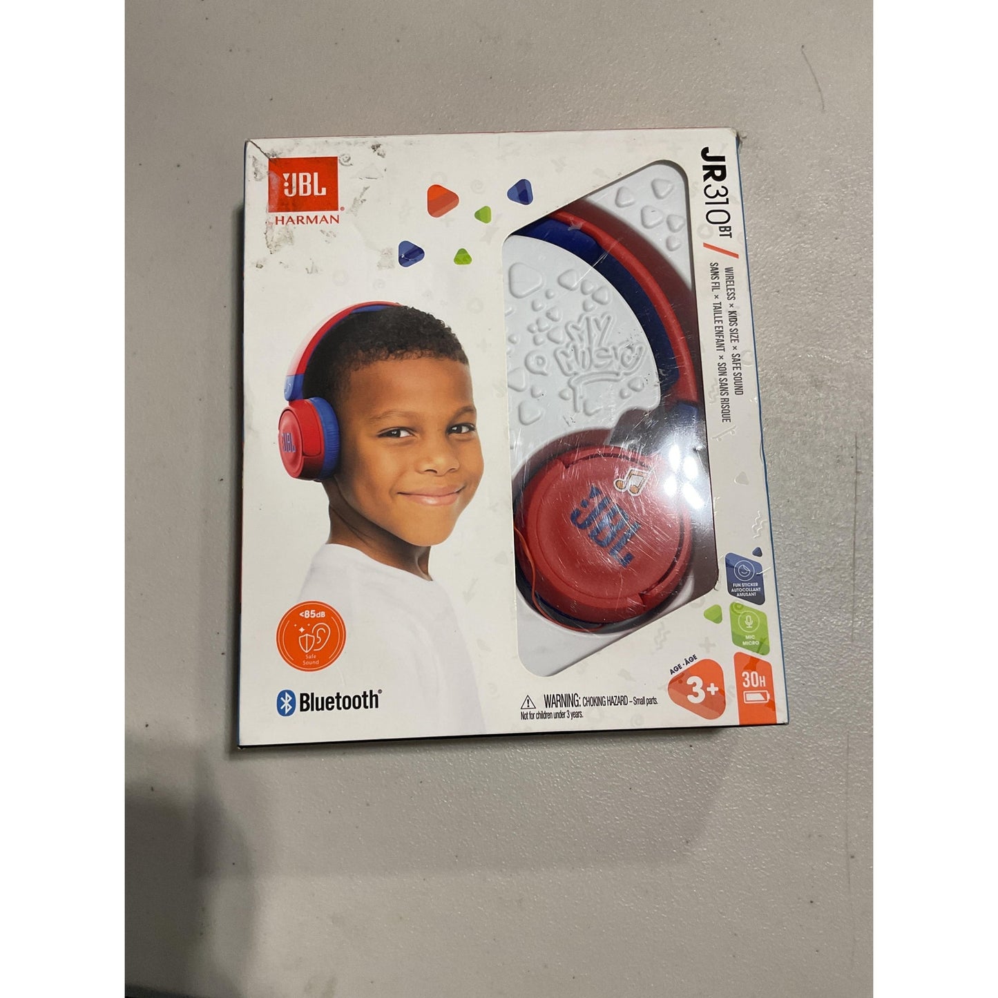 Copied - JBL JR 310 Bluetooth headphones- open box
