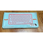 Onn Surf Wireless Keyboard - Compact Pink 78 Keys
