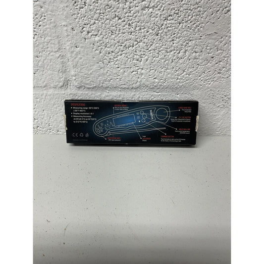 Waterproof Food Thermometer Red