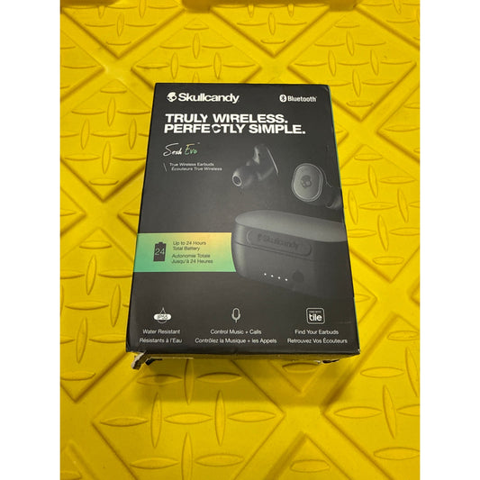 Skullcandy Sesh Evo in-Ear Wireless Earbuds, 24 Hr Battery - Open Box