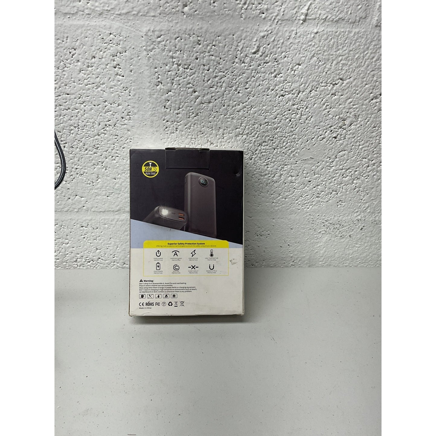 Portable Power Bank with Ultra-bright Flashlight