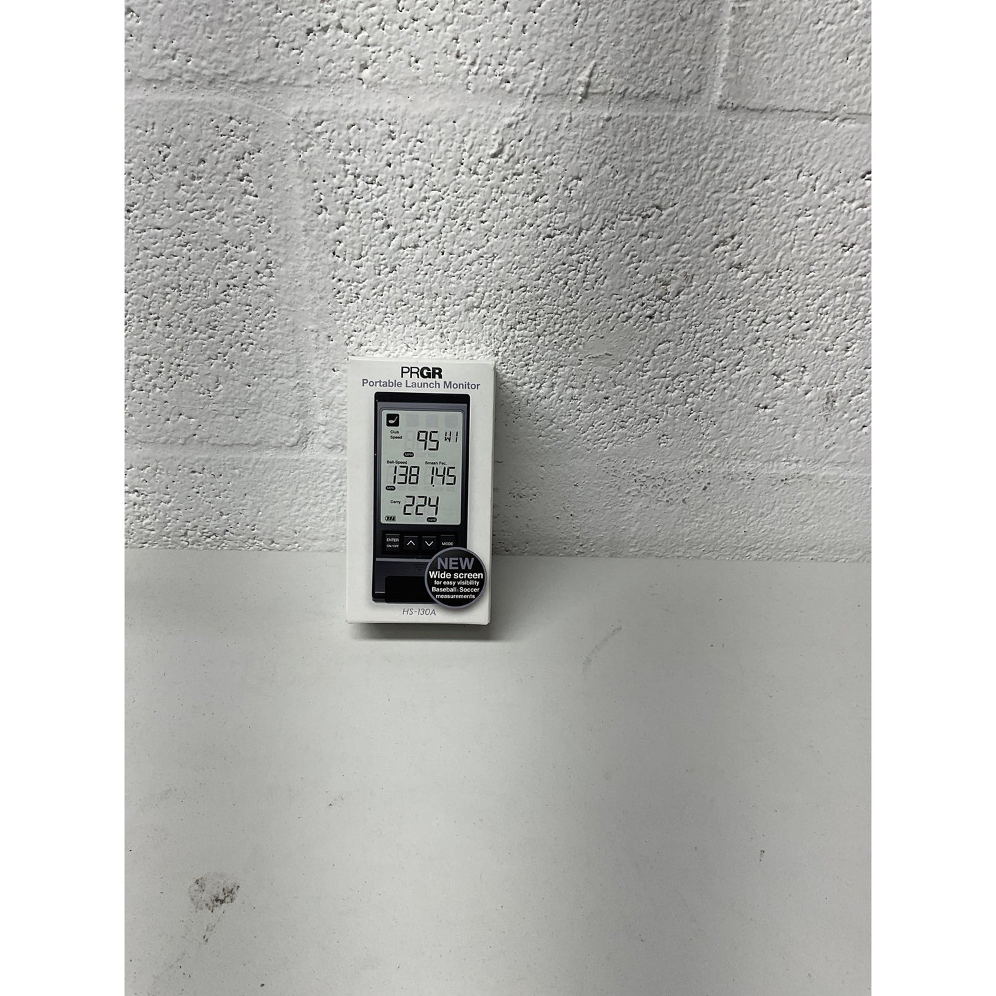 PRGR PORTABLE LAUNCH MONITOR FOR SPORTS