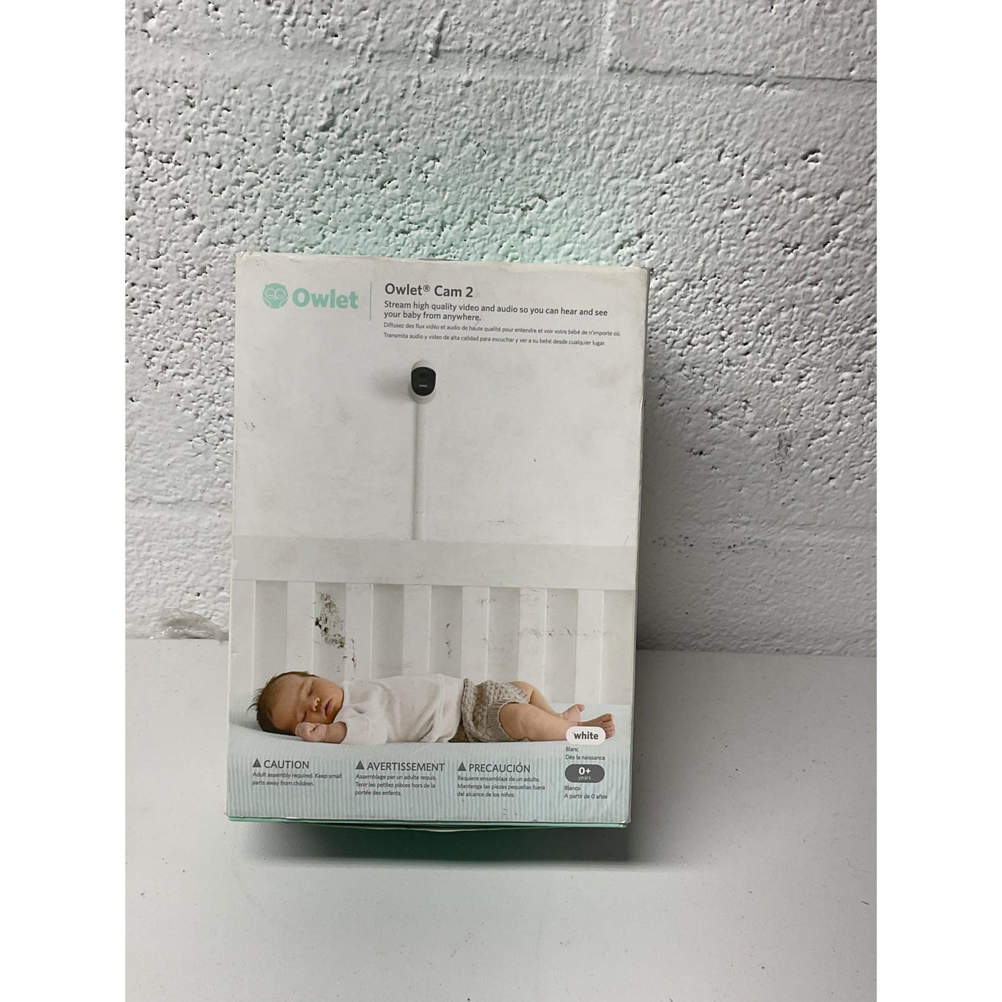 Owlet Cam 2 camera white