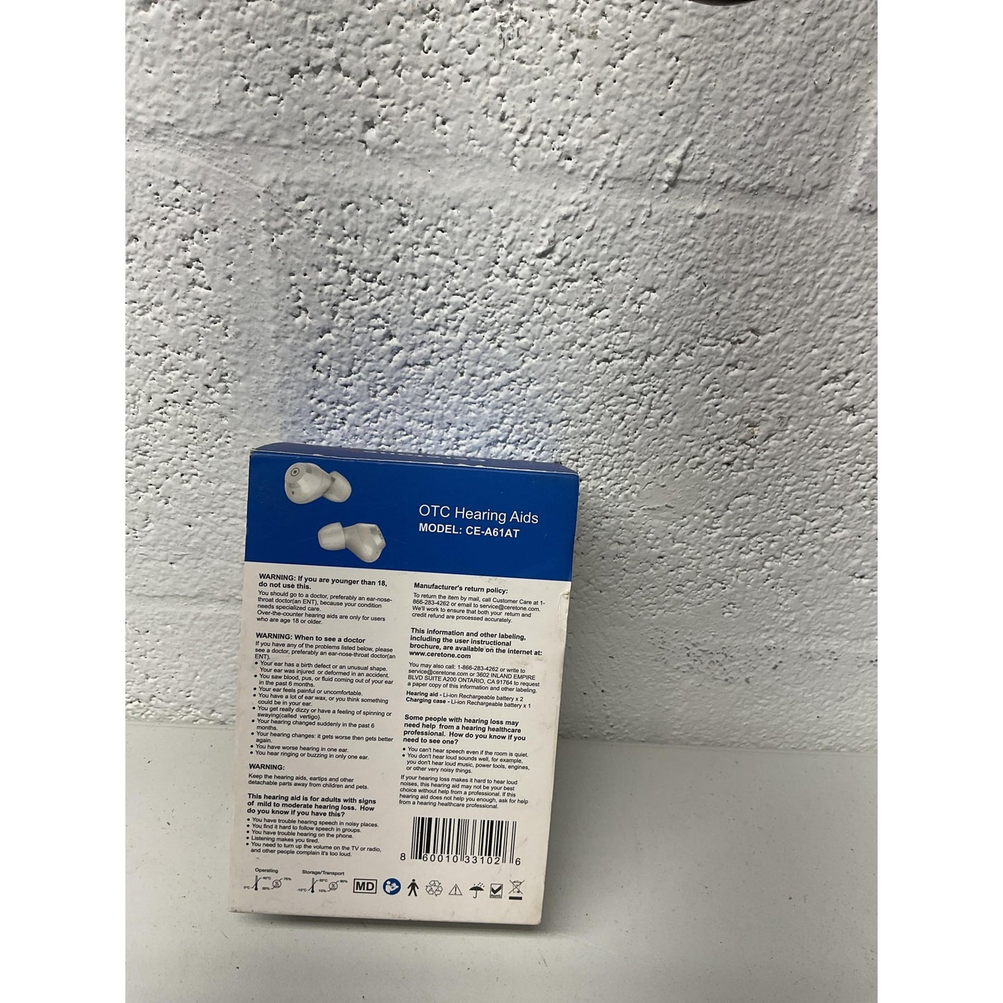 Ceretone Fusion OTC Hearing Aids