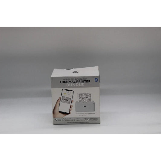 Core CTP500WH Wireless Portable Thermal Printer Bundle White NEW