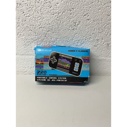 MY ARCADE 220 Retro Games Portable Gaming System