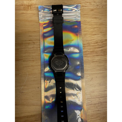 Casio LA20WH-1A Illuminator NEW Women's Digital Watch Black Resin Chronograph