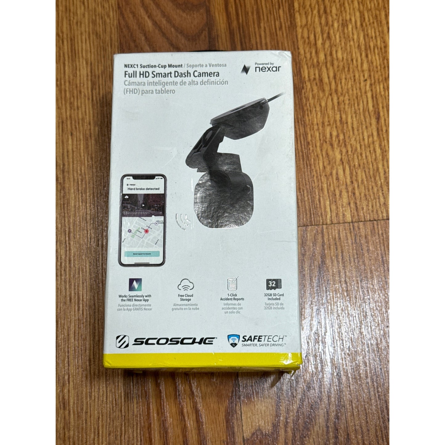Full HD Smart Dash Camera NEXC1 Scosche