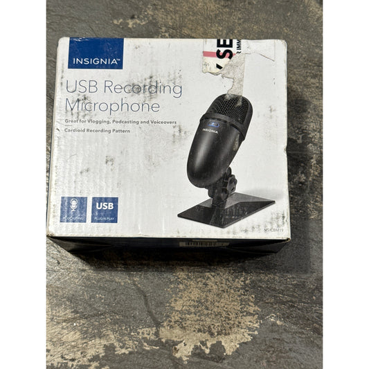 USB Recording Microphone insignia