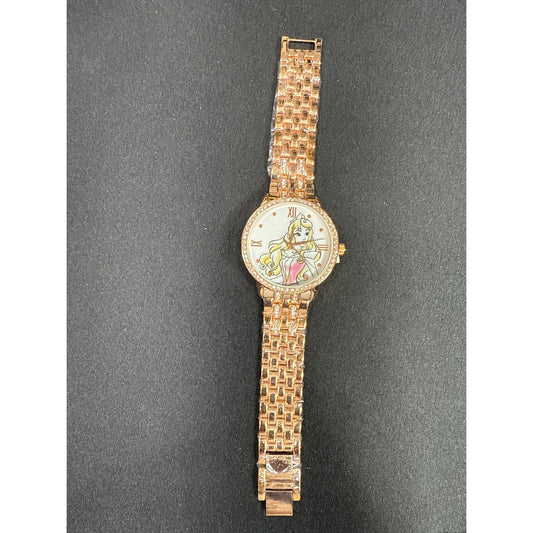 Disney Princess watch rose gold