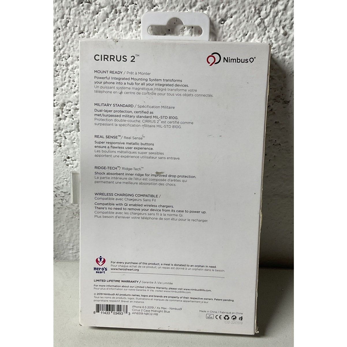 Nimbus 9 CIRRUS 2 case for iPhone 6.5 / Xs Max