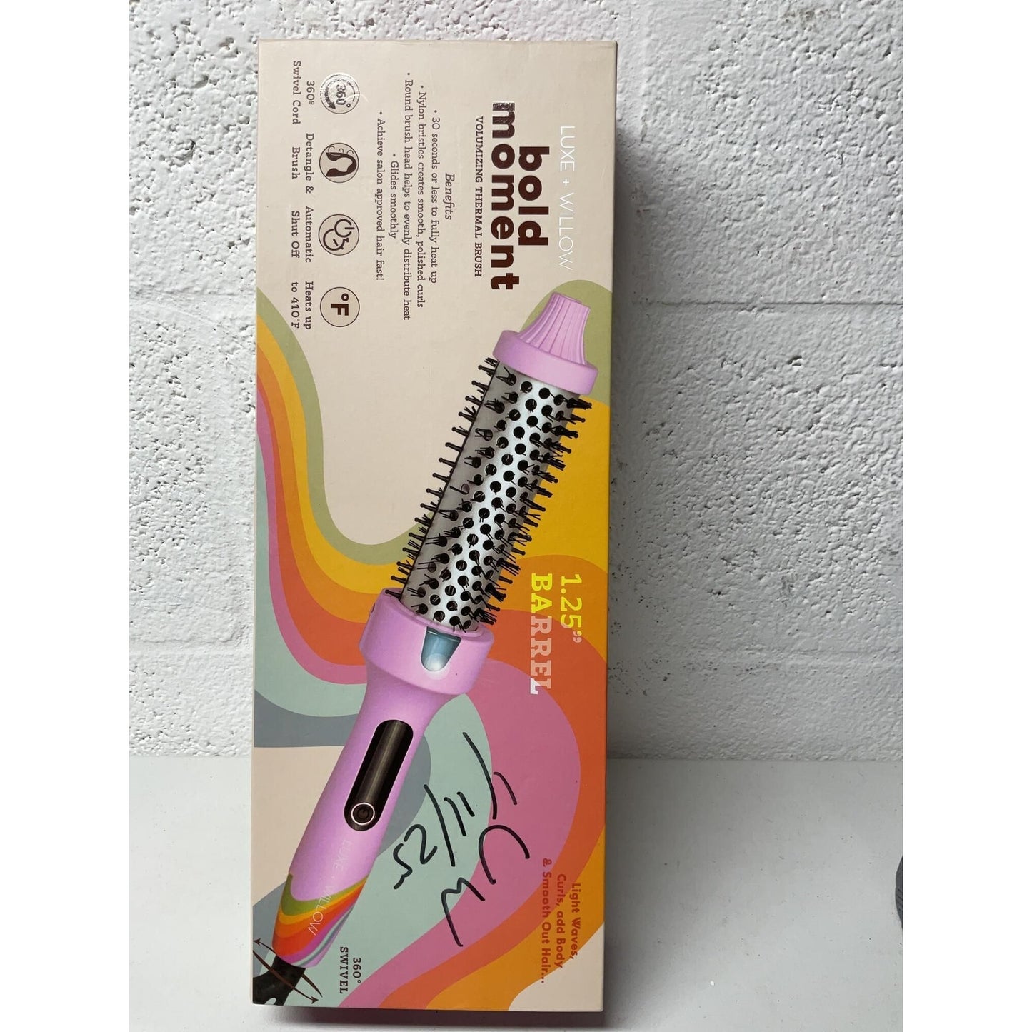 LUXE + WILLOW 1.25” Barrel Thermal Brush