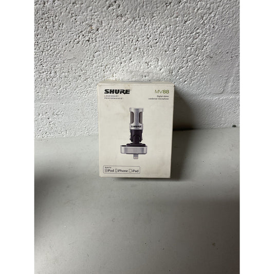 SHURE Digital Stereo Condenser Microphone MV88