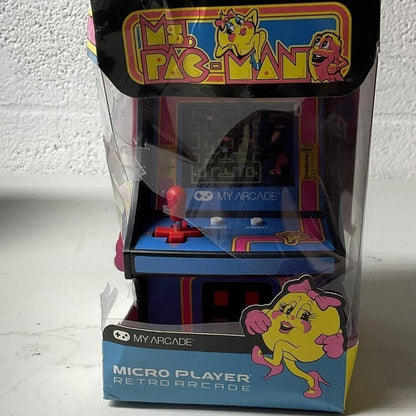 Ms. Pac-Man Micro Player Retro Arcade - Damaged Box