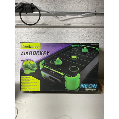 Brookstone Air Hockey Game- Open Box