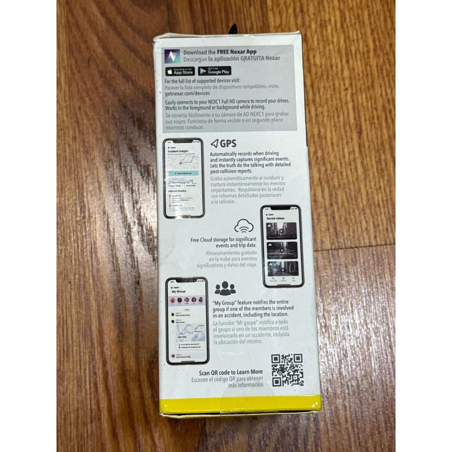 Full HD Smart Dash Camera NEXC1 Scosche