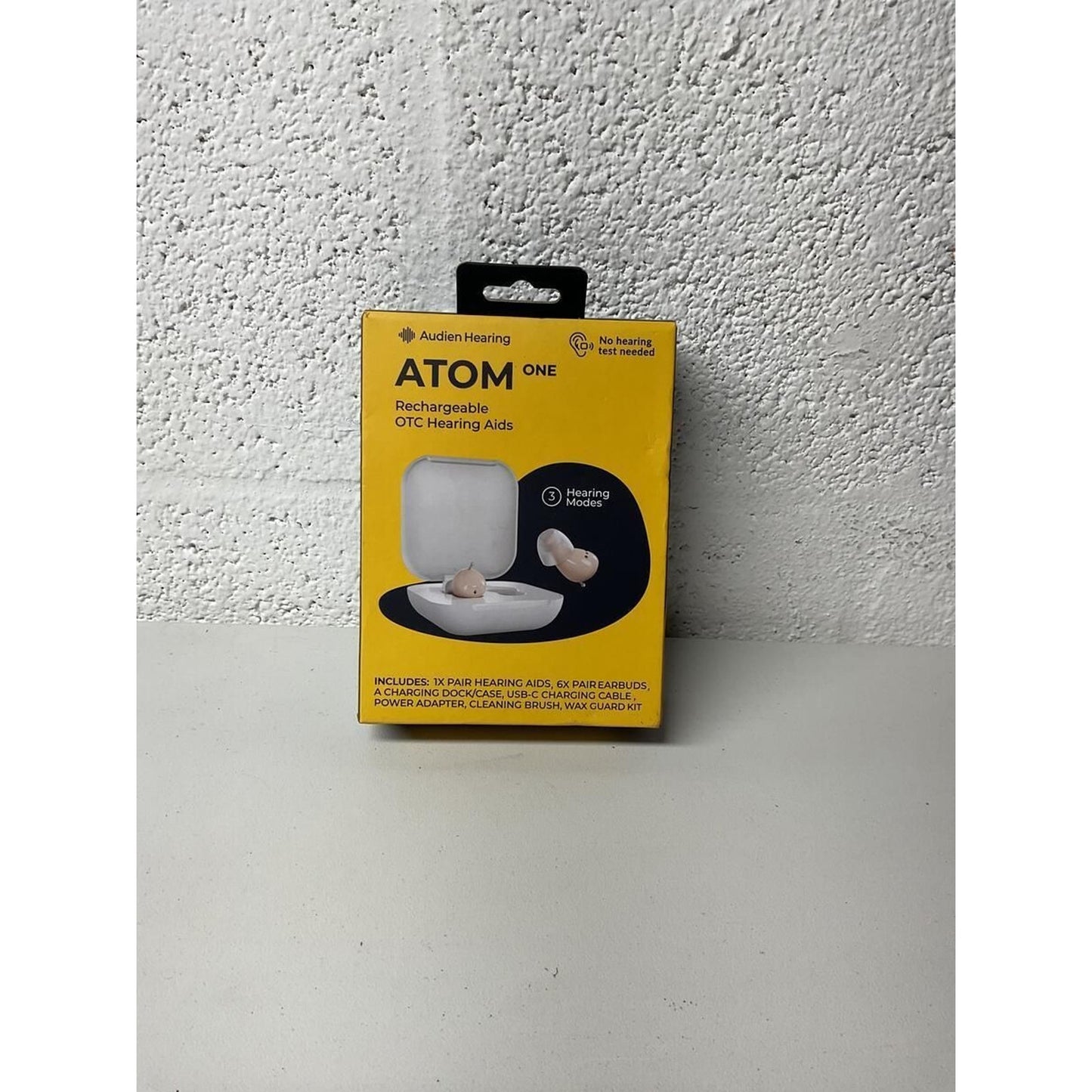 Audien ATOM ONE Rechargeable OTC Hearing Aids