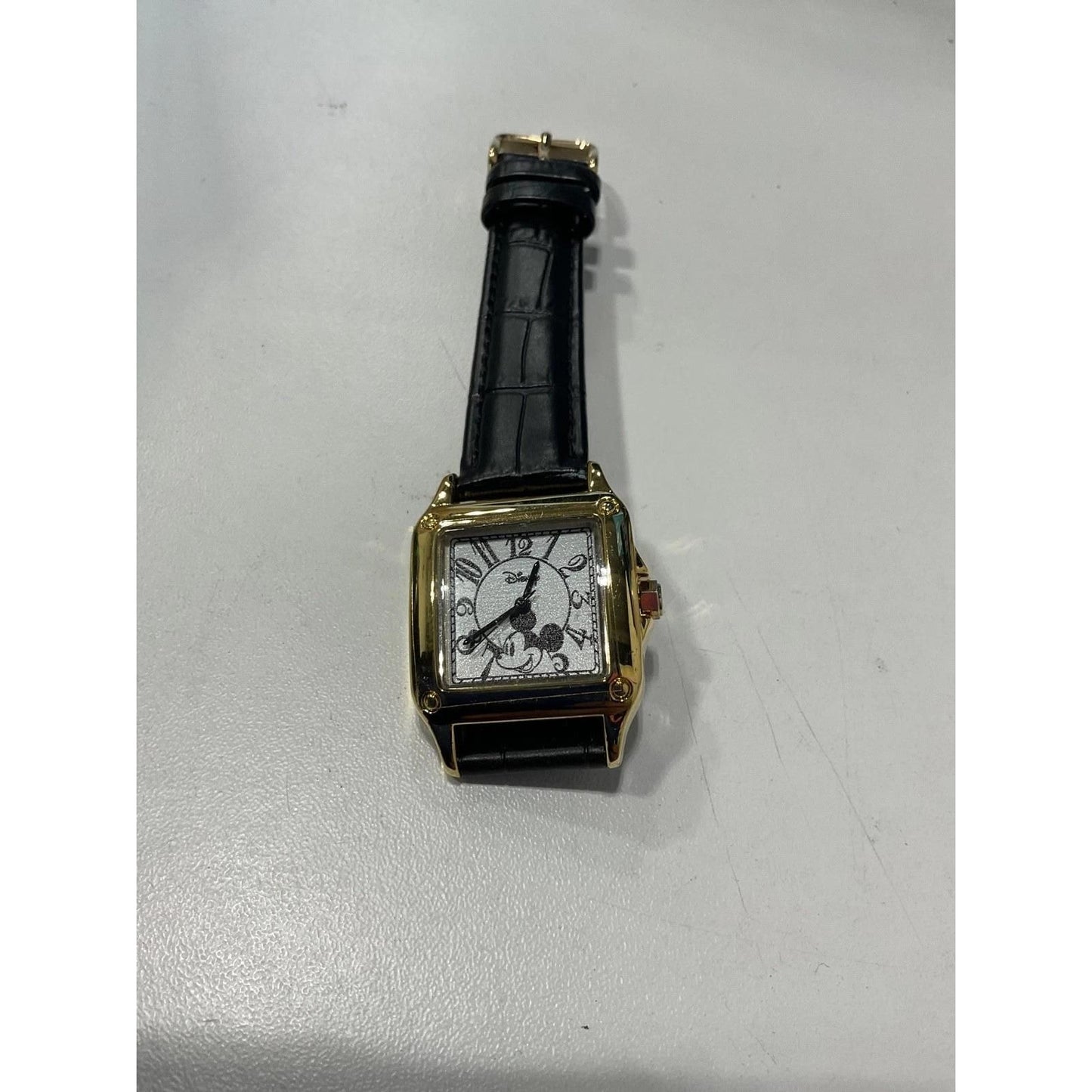 disney adult square analog watch