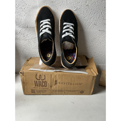 Waco Shoe Company Women’s Hermosa Black Sneakers size 11 **Brand New**