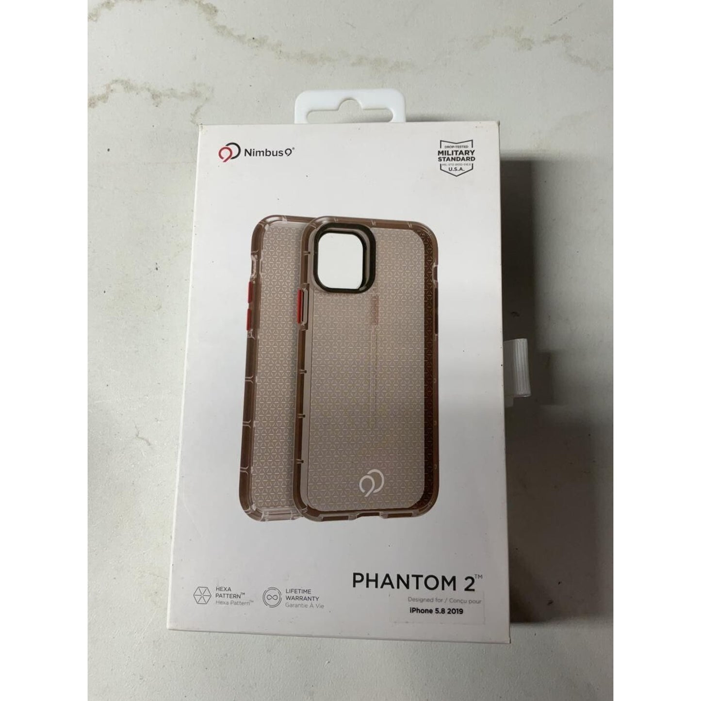 Nimbus 9 PHANTOM 2 case for iPhone 5.8 Carbon