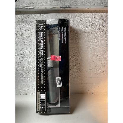Hot Tools 1.5” Salon Curling Iron Diamond Platinum