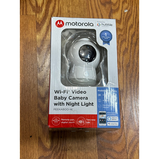Motorola peekaboo-w WiFi video camera with night light