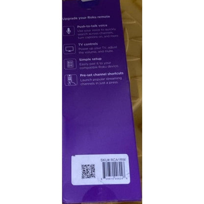 Roku Voice Remote Pro Wireless Remote Control with Rechargeable Battery