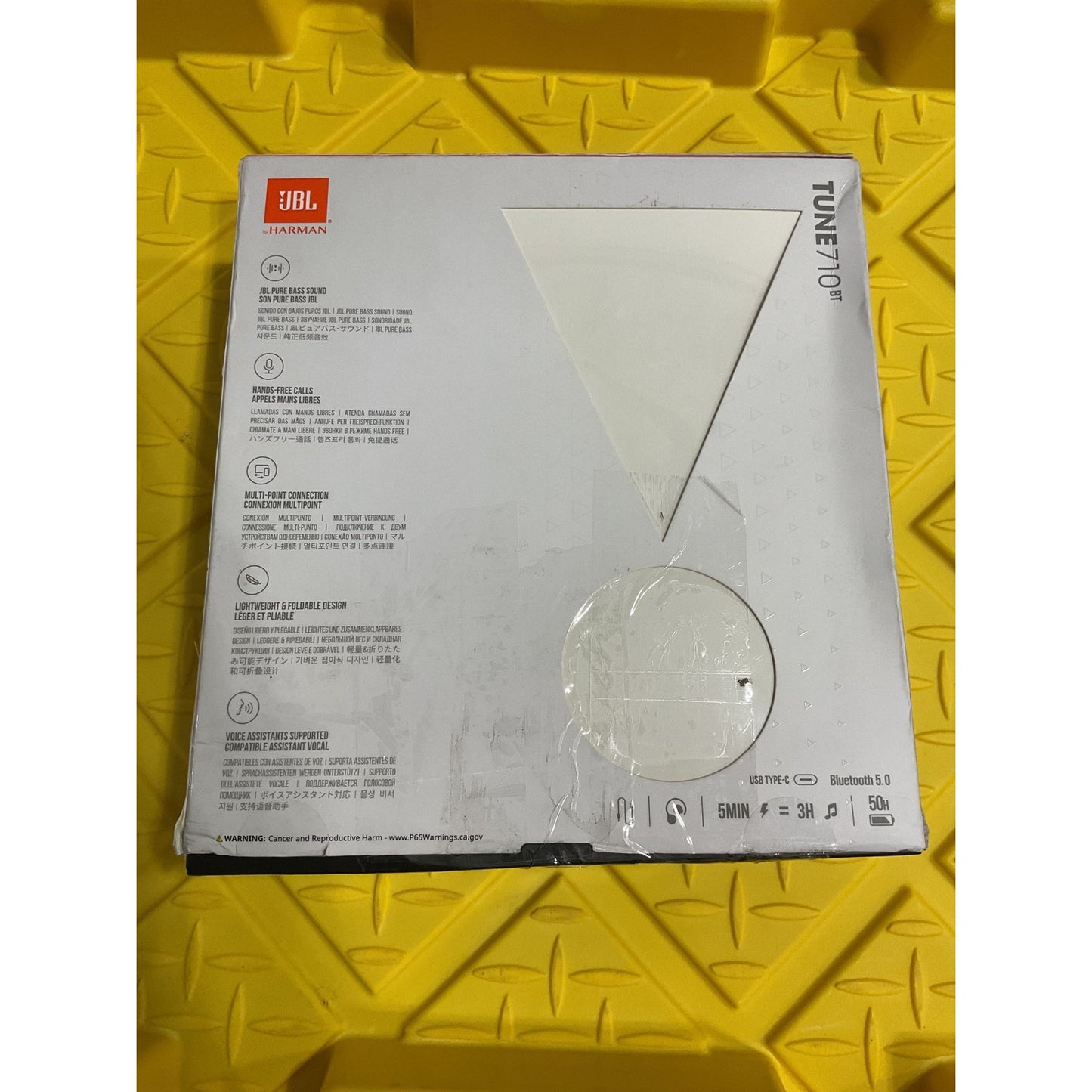 JBL TUNE710 BT wireless headphones