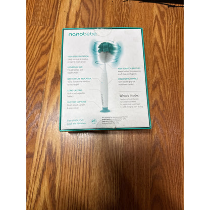 Nano Bebe Electric Brush Set for Bottle Cleaning