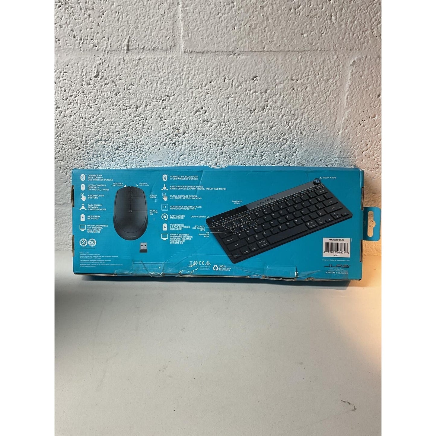 JLAB Go Keyboard and Mouse Combo Pack
