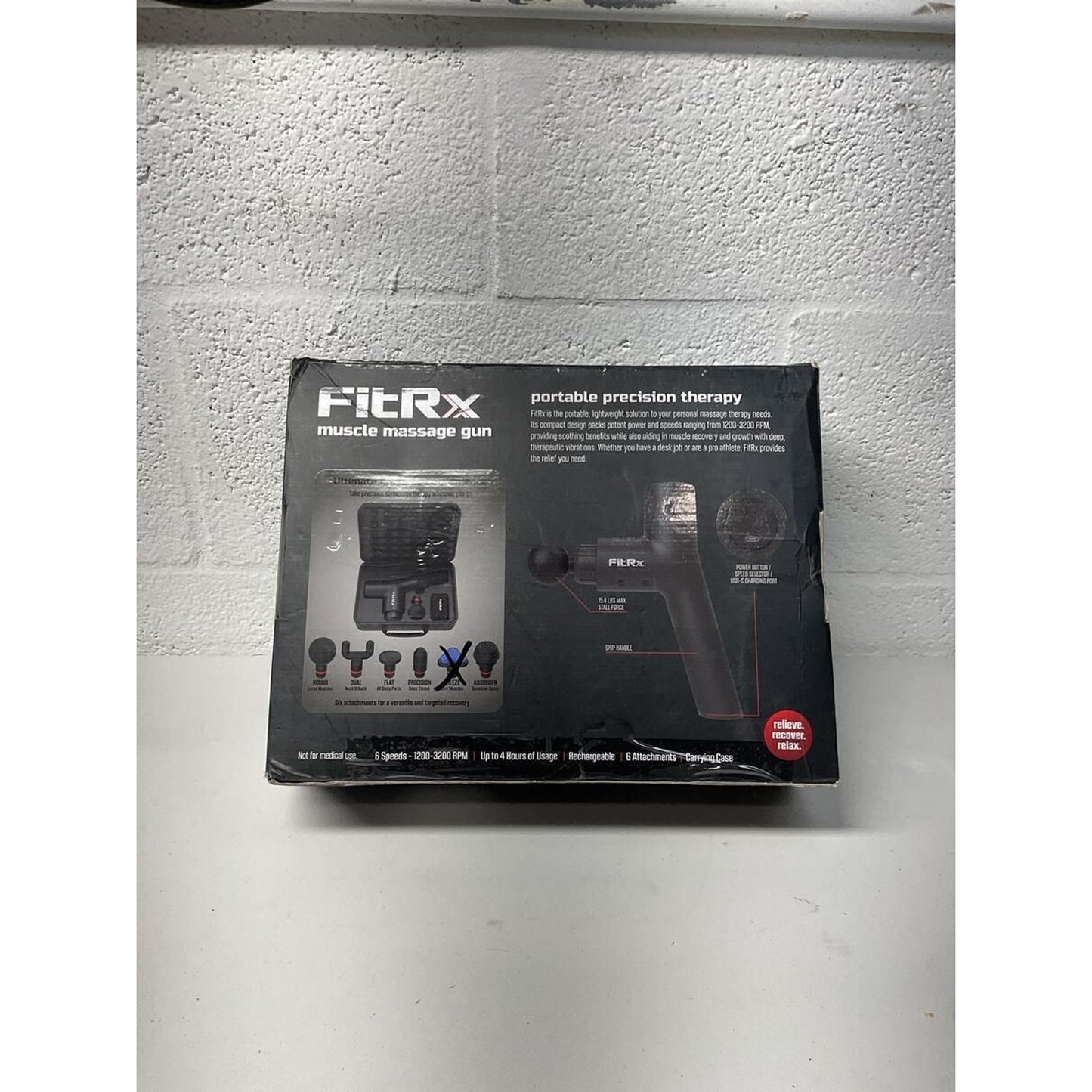 FITRX MUSCLE MASSAGE GUN