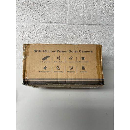 WiFi/4G Low Power Solar Camera